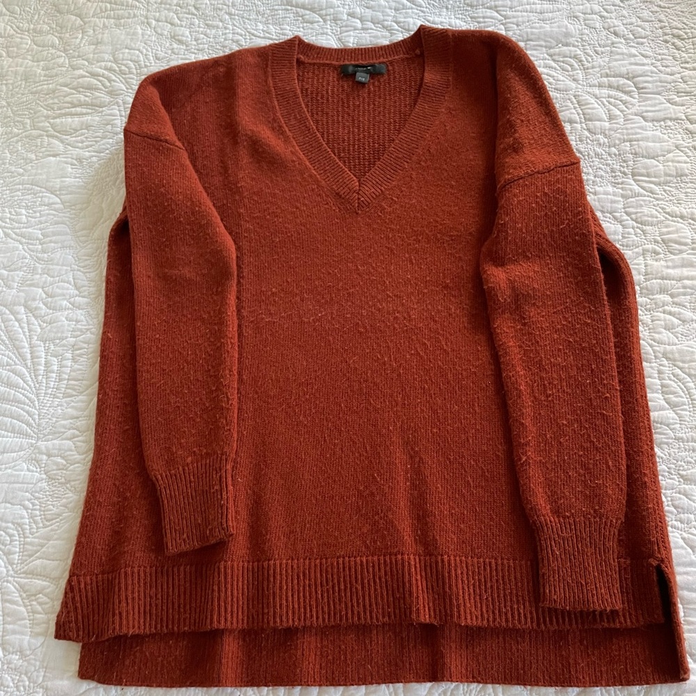 J. Crew Wool Sweater Rust